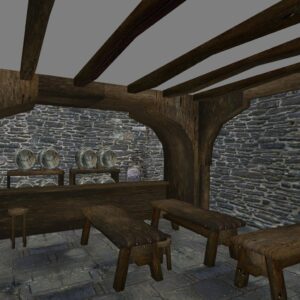 Auberge médiévale (3D)