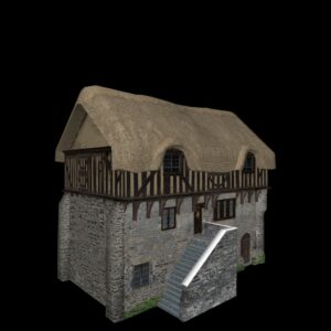 Maison de village 1 (3D)