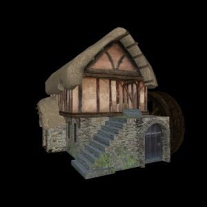 Maison de village 4 (3D)