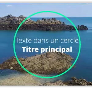Titrage encerclé pour Fusion/DaVinci Resolve