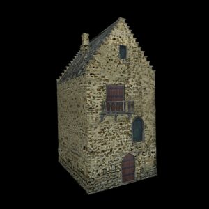 Maison Moyen-Age 17 (3D)