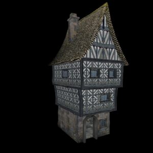 Maison Moyen-Age 2 (3D)