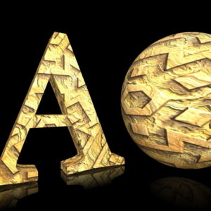 Pack « Alien Carving » (Fonte + Texture) (CD)