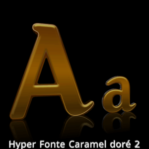 Hyper Fonte Caramel doré 2 (2K)