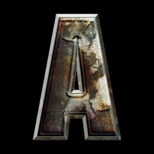 Fonte « Rouillure » en 2K (CD)