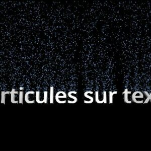 Bloc Particules Texte