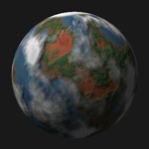 Macro Texture Planète Mystère