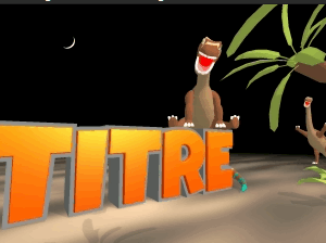 Dinosaure Acrobate 1