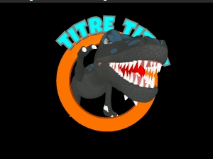 Dinosaure Logo 4 (Velociraptor)