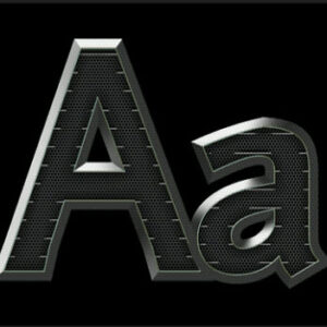 Fonte « Chaîne » HD