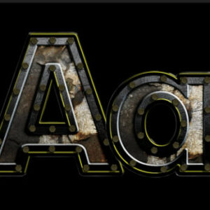 Fonte « Rouille & Rivets » HD