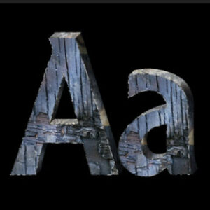 Fonte « Ruines » HD