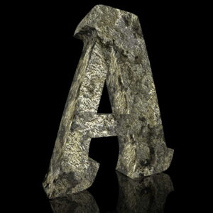 Fonte 3D « Pierre stratifiée » 4K