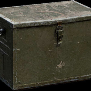 Malle en bois ancienne 3D (CD)