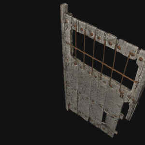 Porte bois cassée 3D (CD)