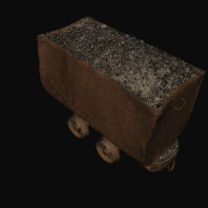 Wagonnet de mine plein 3D (CD)