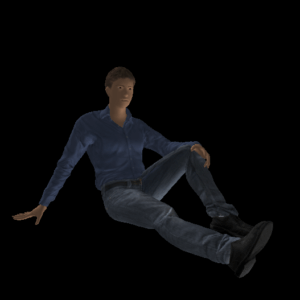 Pack personnage 3D (Joe adulte)