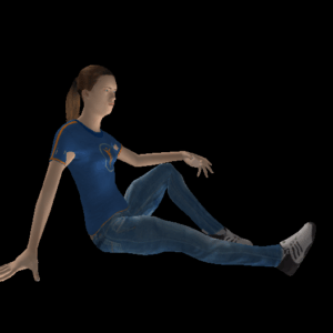 Pack personnage 3D (Mary)