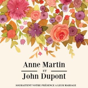 Jour de Mariage – Sets « Floral »