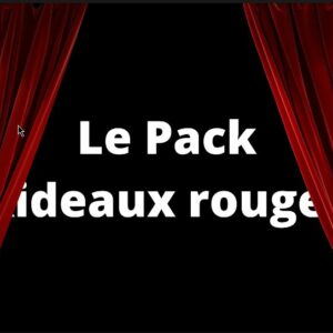 Pack « Rideaux rouges » pour DaVinci/ProShow