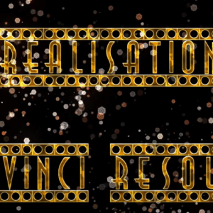 Texte animé avec particules