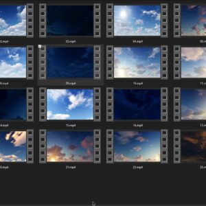 Pack 25 ciels animés