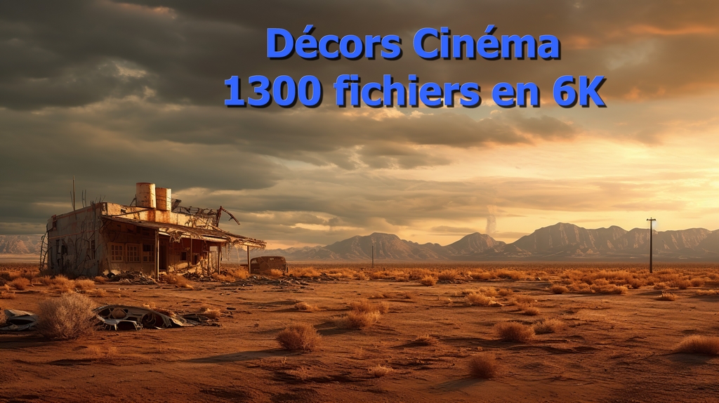 Décors de cinéma en 6K
