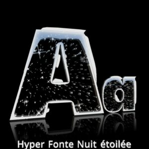 Hyper Fonte Nuit étoilée (2K)