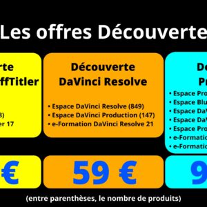 Abonnement « Découverte Production » – 1 an